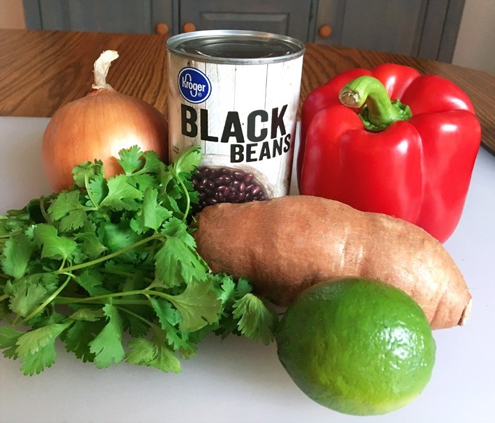 sweet potato salad ingredients