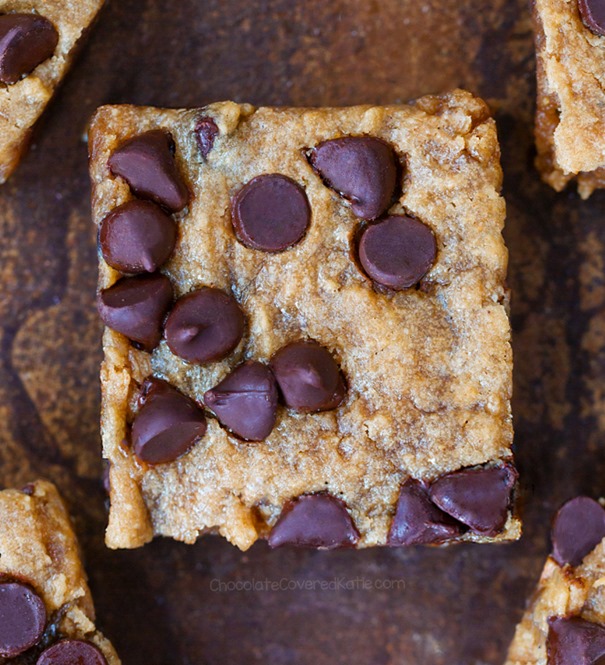 vegan blondies