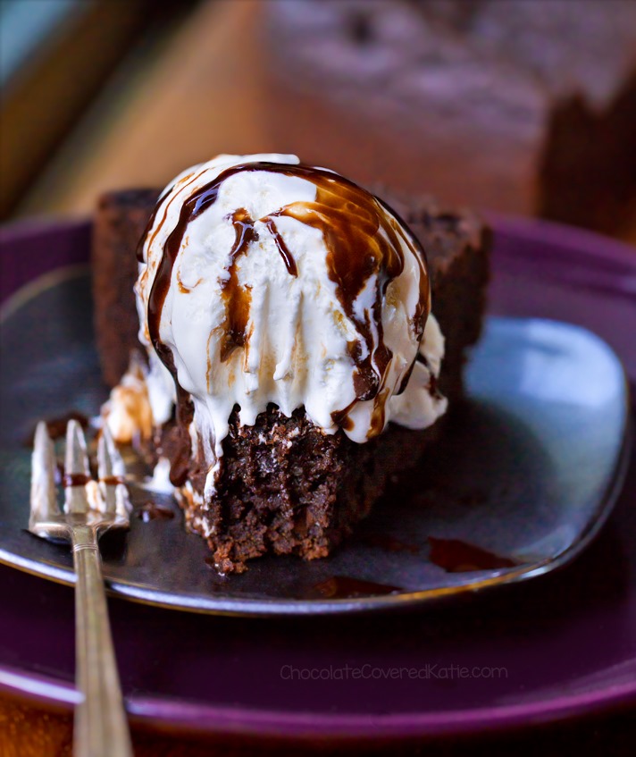 Deep Dish Chocolate Brownie Pie