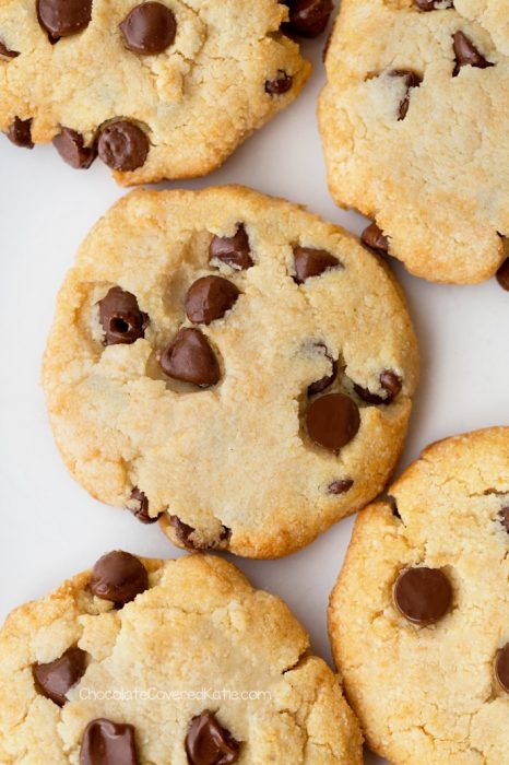 Sugar Free Chocolate Chip Keto Cookies