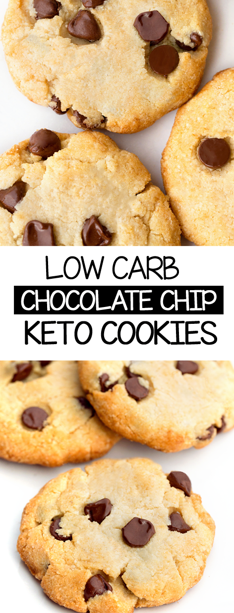The Best Easy Low Carb Keto Chocolate Chip Cookies