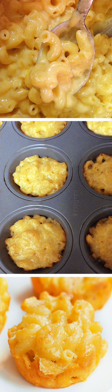 Baked Mac And Cheese Cups To Go!