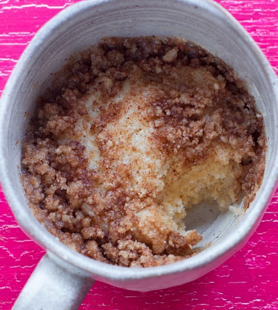 Coffee Cake in a Mug