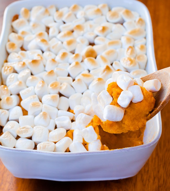 Healthy Sweet Potato Casserole