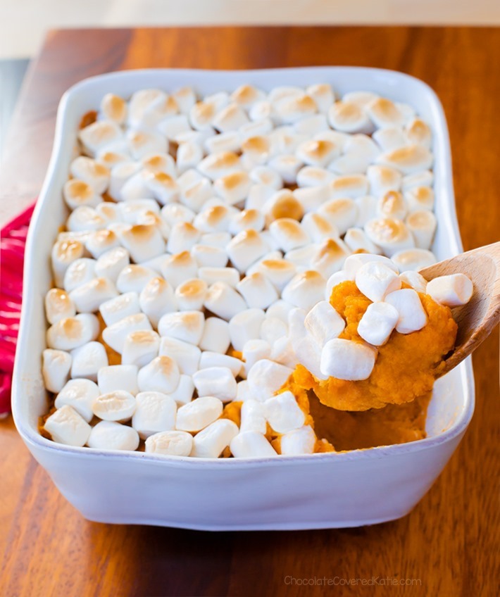 Healthy Sweet Potato Casserole