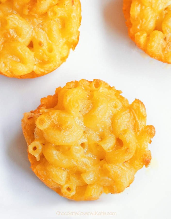 Baked Mac & Cheese Cups To Go!