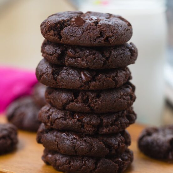 Chocolate Brownie Cookies - Chocolate Covered Katie