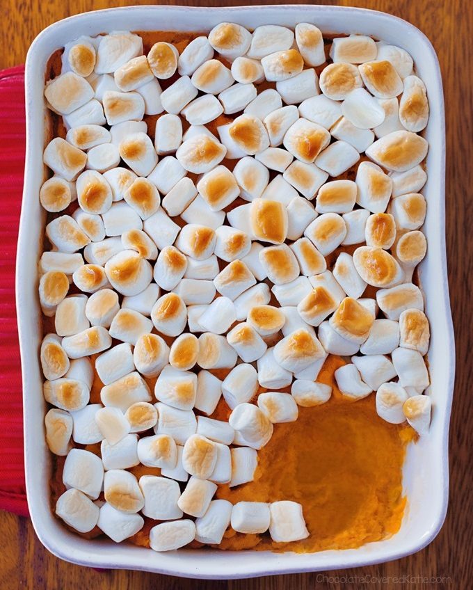 Vegan Sweet Potato Casserole Homemade Recipe