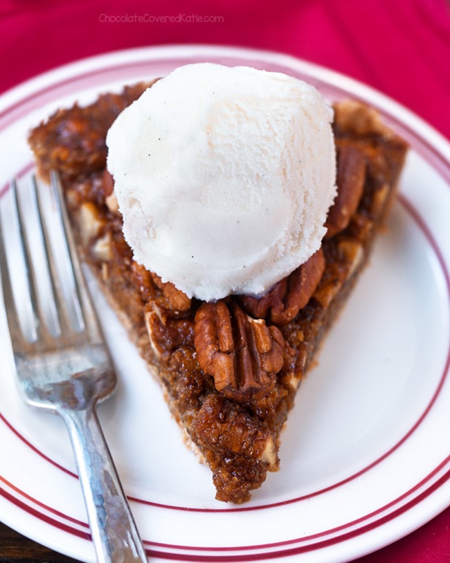 healthy pecan pie