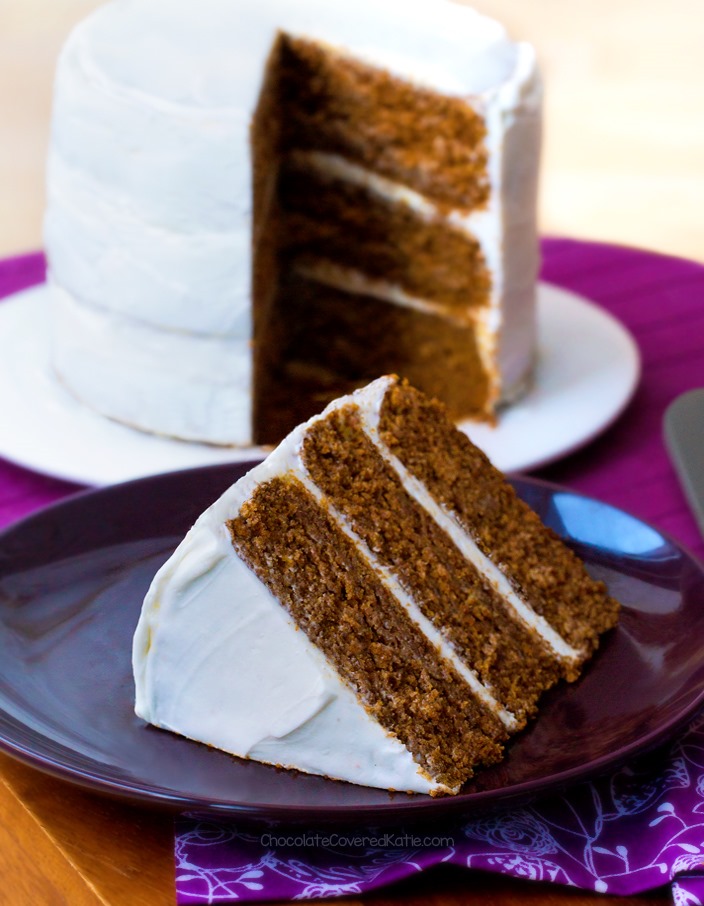 Spice Cake With Cream Cheese Frosting Chocolate Covered Katie