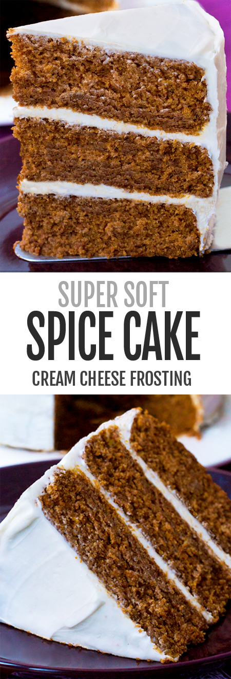 Homemade Super Moist Spice Cake Recipe
