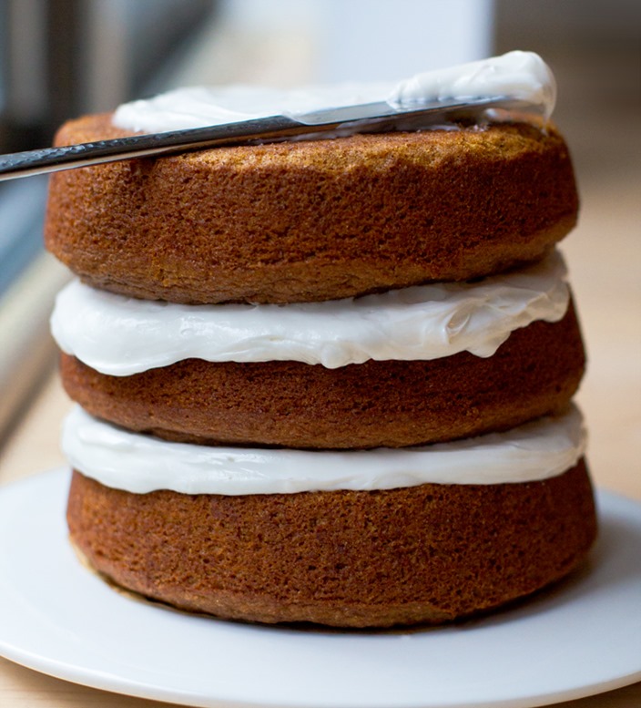Spice Cake With Cream Cheese Frosting