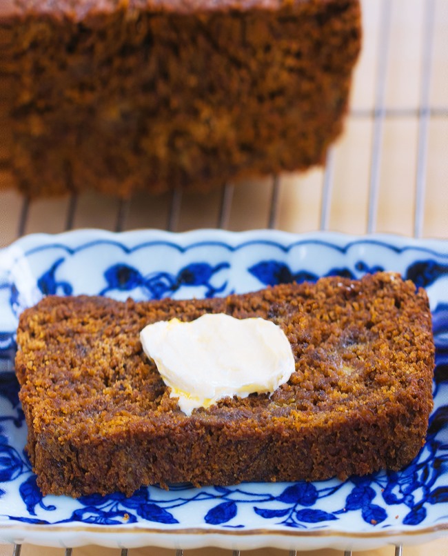 fb gingerbread banana bread