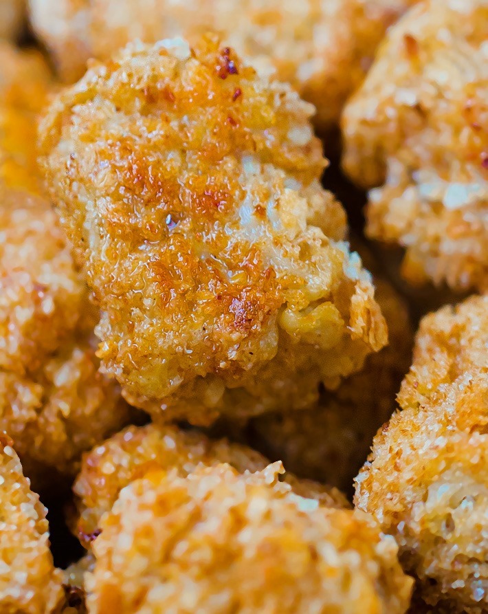 Cauliflower Tots Receita