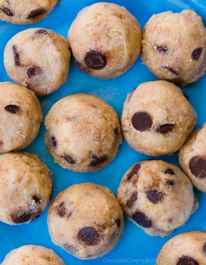 Keto Chocolate Chip Cookie Dough Fat Bombs