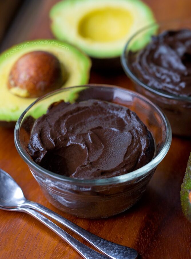 Chocolate Avocado Mousse Recipe 668x904 - Vegan Brownies - The Original Best Recipe!