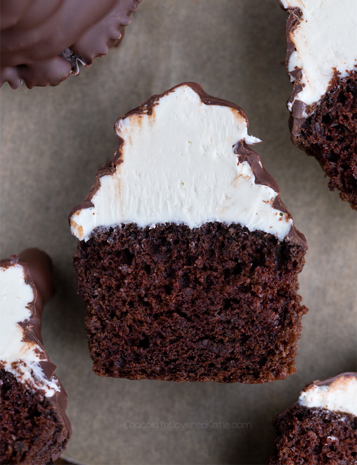Chocolate High Hat Cupcake Recipe