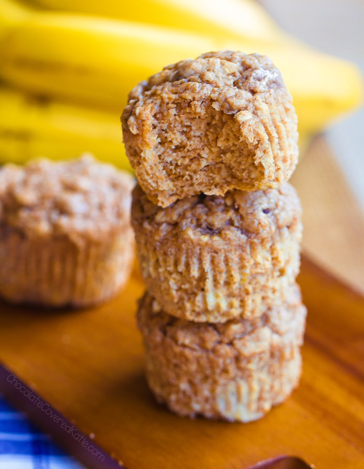 Soft Moist Banana Muffins