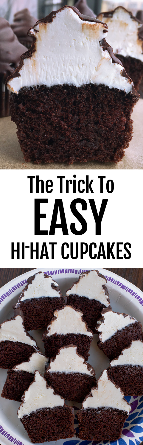 The Trick To Making Hi-Hat Cupcakes At Home (It's Easy!)