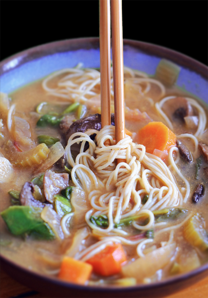 Hearty Vegetable Miso Soup