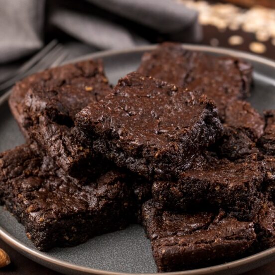 Almond Butter Brownies Flourless & Vegan