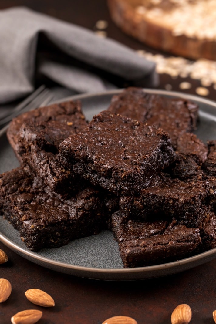 5-Ingredient Almond Butter Brownies