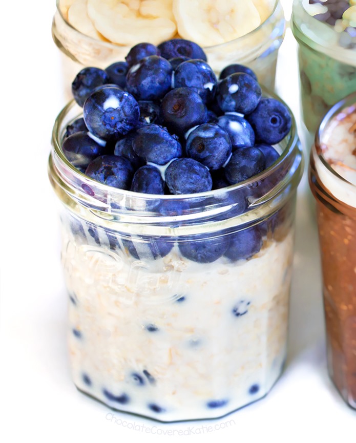 Blueberry Overnight Oatmeal