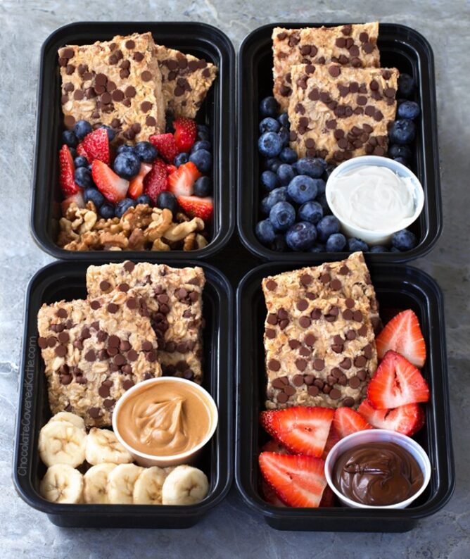 https://chocolatecoveredkatie.com/wp-content/uploads/2019/03/Breakfast-Meal-Prep-Oatmeal-Bars-4-Ways-668x794.jpg