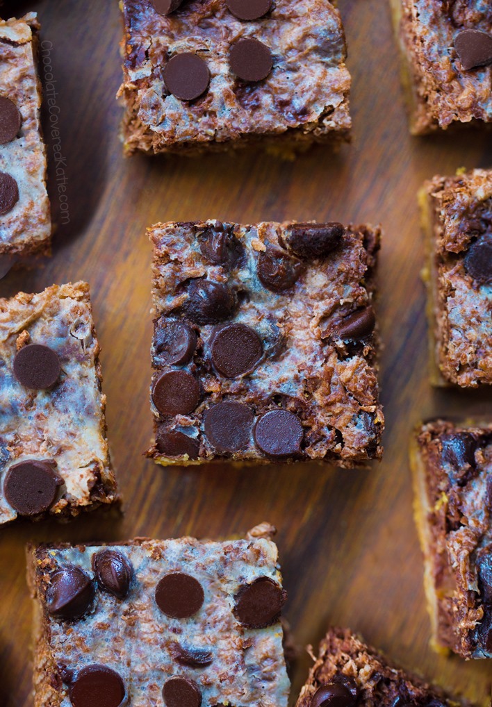 Low Carb Chocolate Magic Bars, made with almond flour
