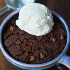 Single Serving Brownie In A Mug Recipe