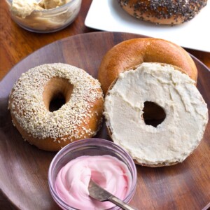Vegan Cream Cheese Recipe (4 Flavors)