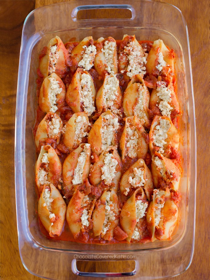 Vegan Stuffed Shells