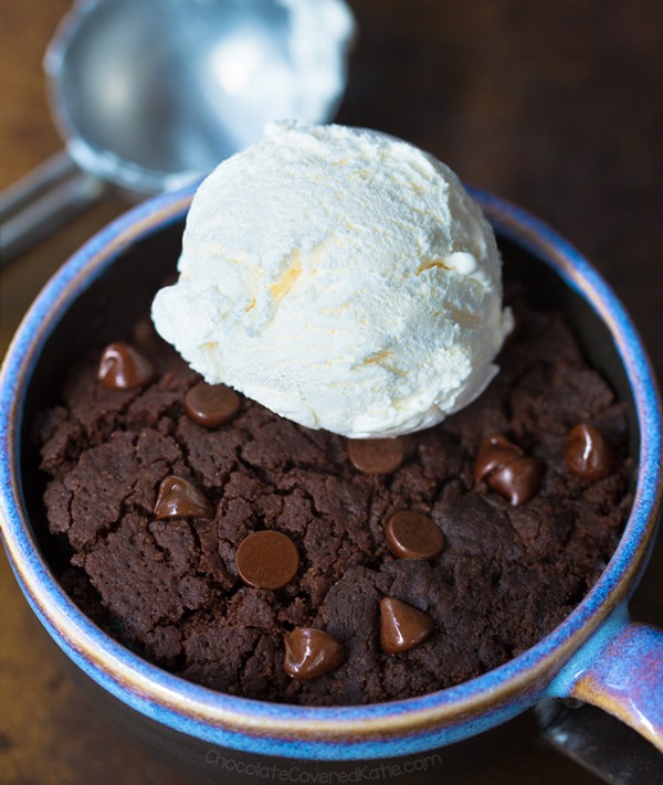 Brownie de Caneca de Bolo