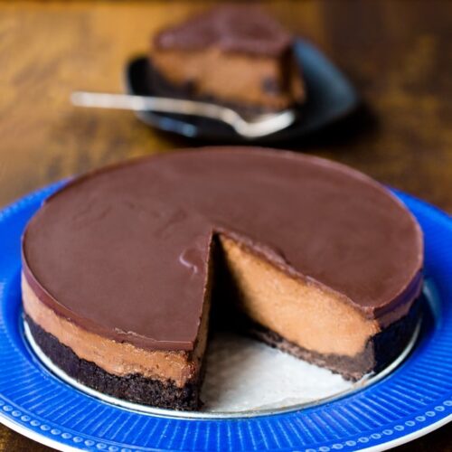 Vegan chocolate deals cheesecake