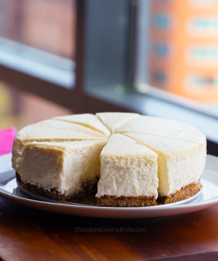 Easy Keto Cheesecake, Low Carb, No Torch Option