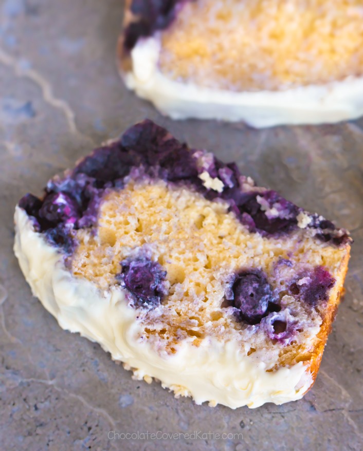 Healthy Blueberry Bread