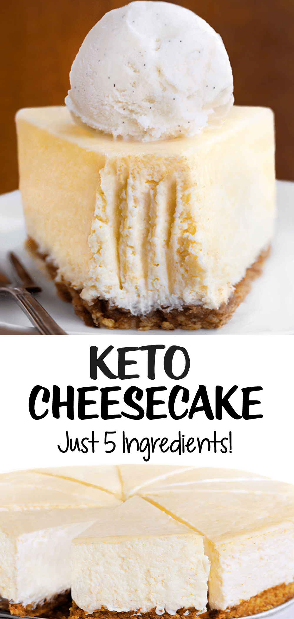 Keto Cheesecake Recipe Just 5 Ingredients