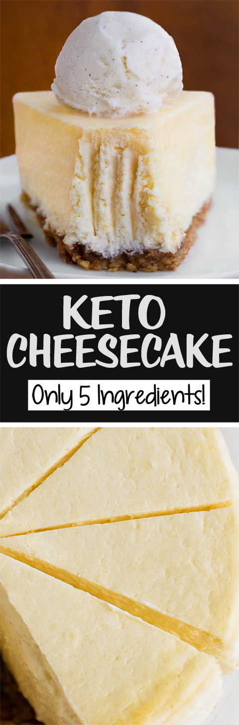 Keto Cheesecake - Just 5 Ingredients!