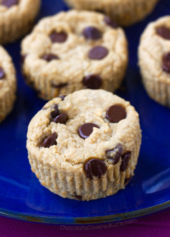 Flourless Almond Butter Blender Muffins