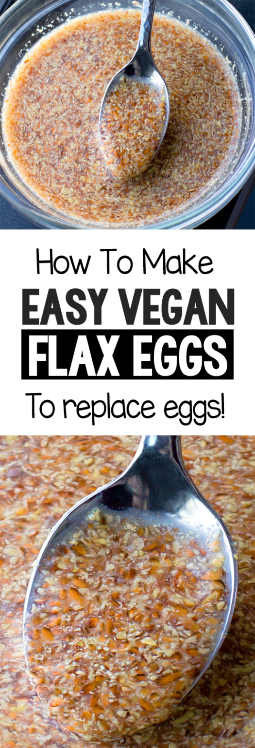 How To Make A Flax Egg Just TWO Ingredients!