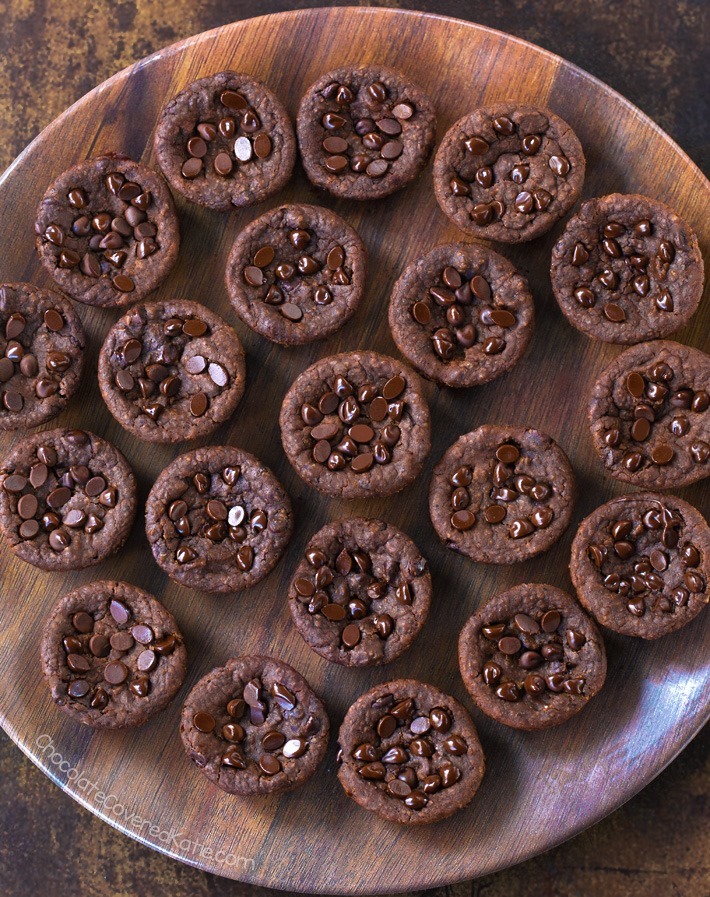 Chocolate Black Bean Brownie Bites