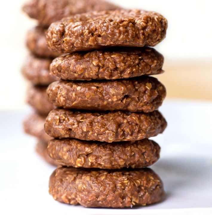 Chocolate Peanut Butter No Bake Cookies Recipe