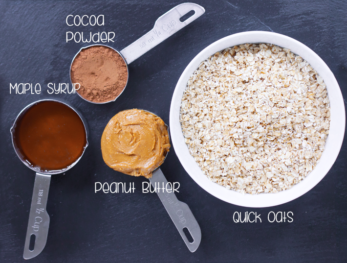 No Bake Cookie Ingredients