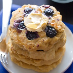Vegan Blueberry Pancakes