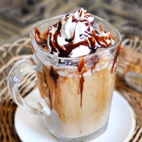 Mocha Cappuccino Cooler - Mostly Homemade Mom