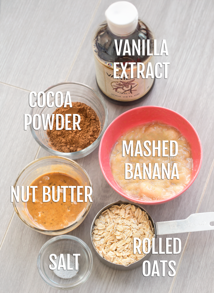 Banana Cookie Ingredients