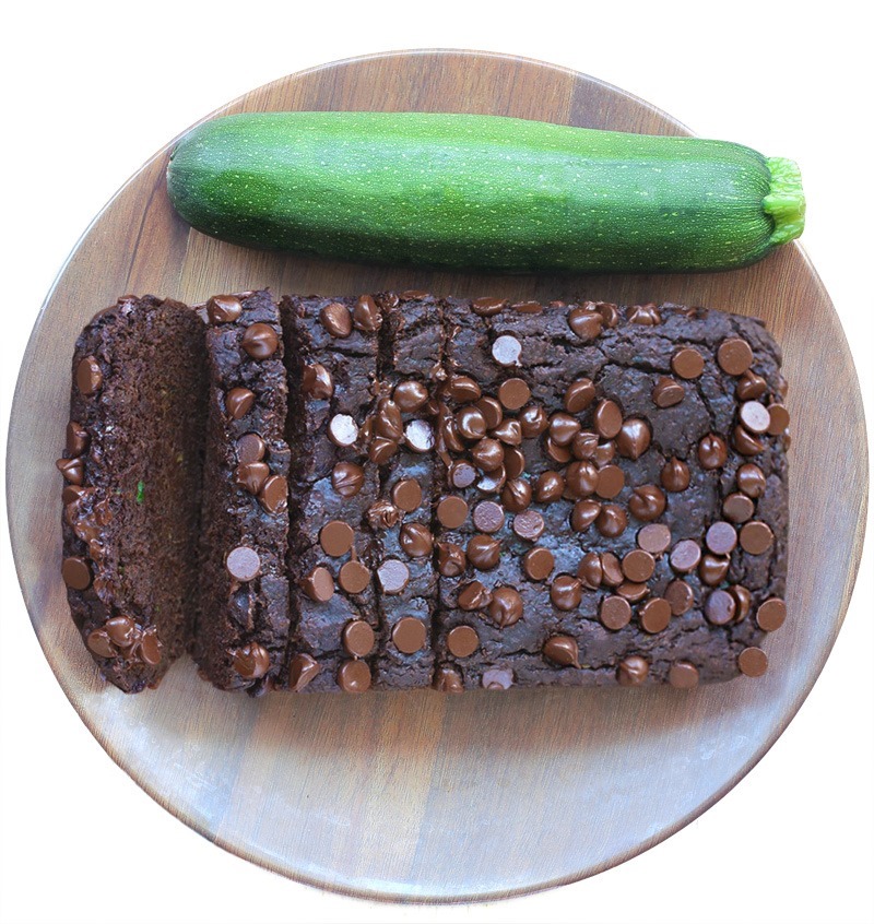 Double Chocolate Vegan Zucchini Bread