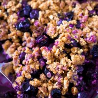 How to make the best blueberry crisp
