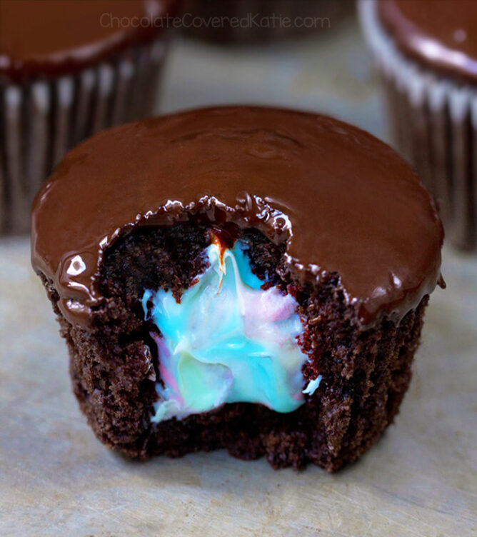 Rainbow Cupcakes