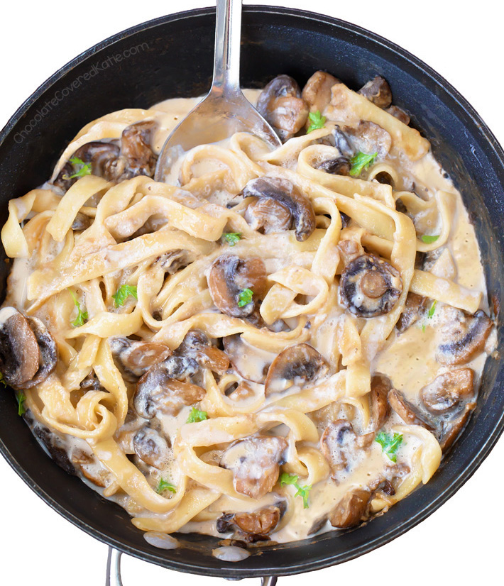 Mushroom Stroganoff–The Best Creamy Recipe